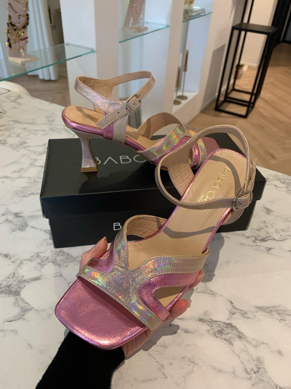 Babouche - Eva Pump - Nude/Pink | Morgen in huis - Dames
