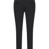 Mi Piace - Skinny Trousers 016 Bonded - Black