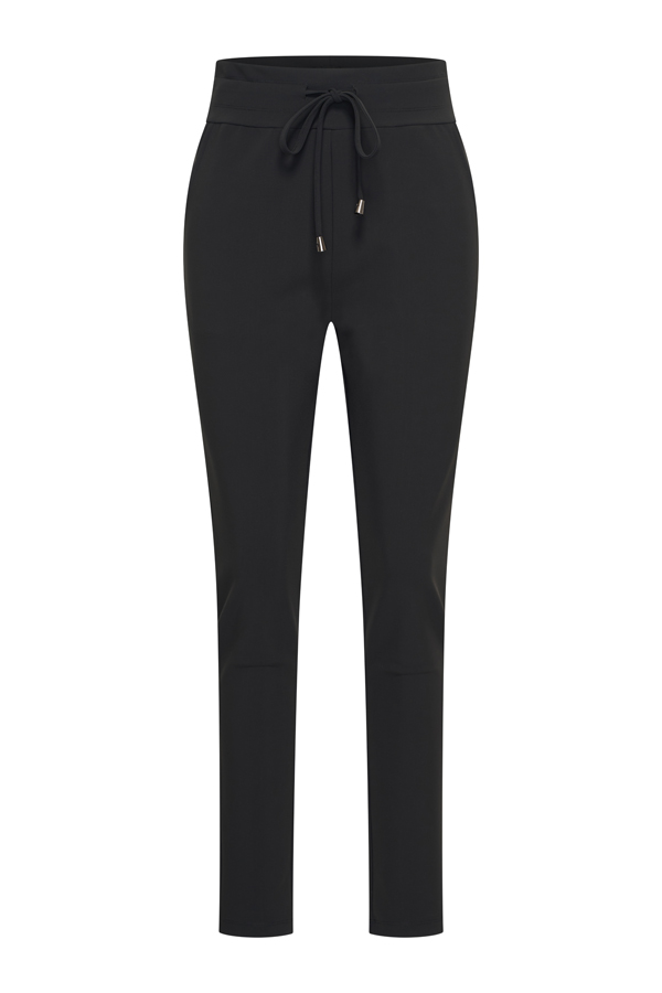 Mi Piace - Skinny Trousers 016 Bonded - Black