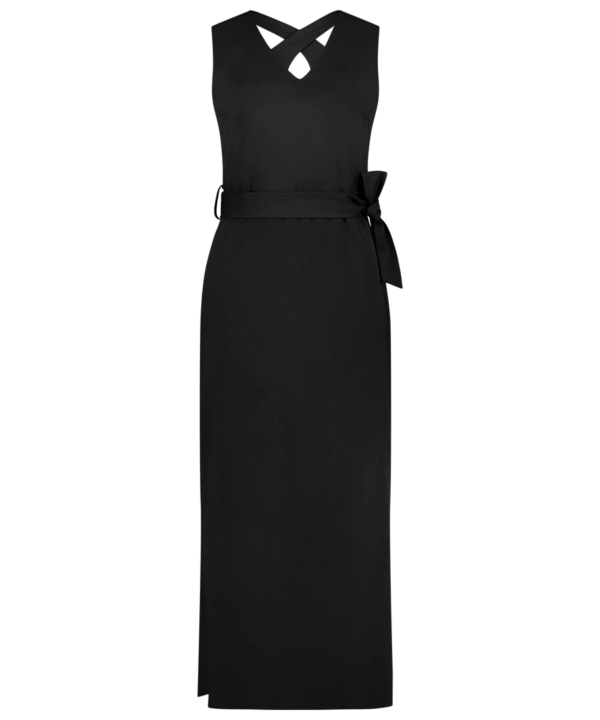 Aime balance - black black travel fabric dress