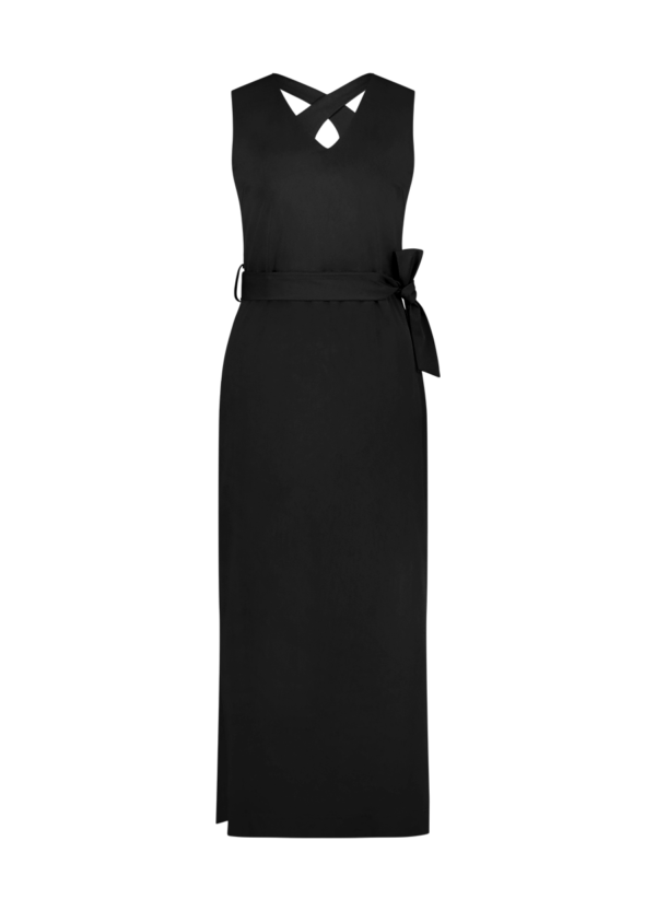 Aime balance - black zwart travelstof dress jurk