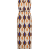 Aime - Lara Dress - Grain print | Travel fabric