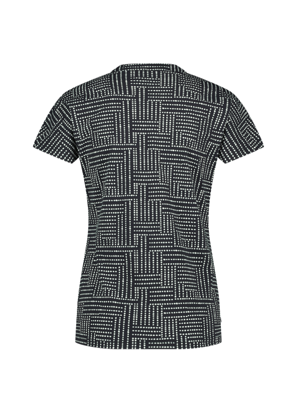 Aime Balance | Jessie Top - Square Dot travel fabric