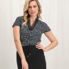 Aime Balance | Jessie Top - Square Dot travelstof