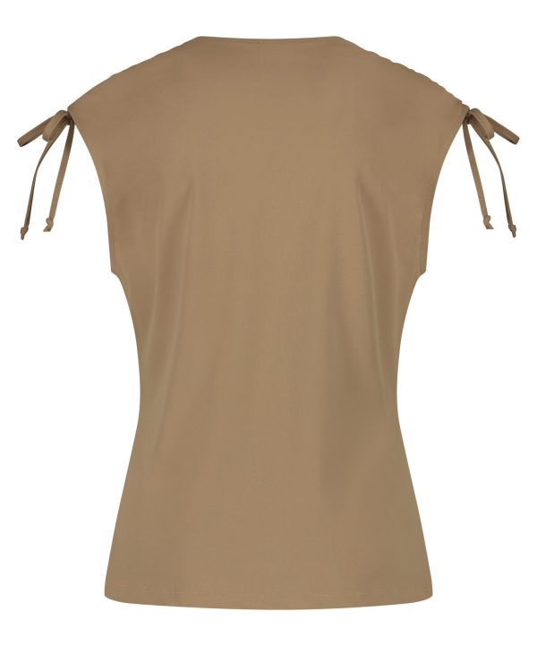 Lady Day - Top Ashley - Camel | Travel fabric