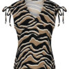 Lady Day - Top Ashley - Zebra Camel | Travelstof