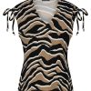 Lady Day - Top Ashley - Zebra Camel | Travelstof