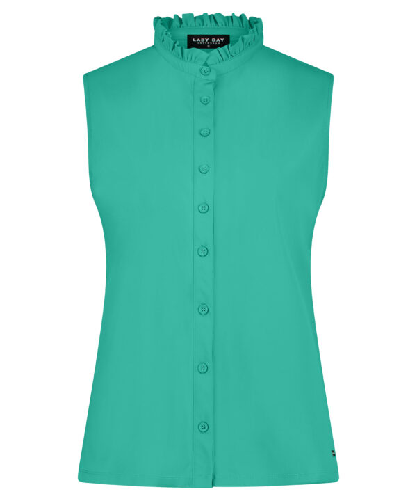 Lady Day | Betty Blouse - Paradise Green | Morgen in huis - Groen