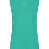 Lady Day - Top Claire - Paradise Green groen travelstof