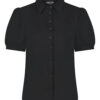 Lady Day - Top Joan - Black black blouse travel fabric