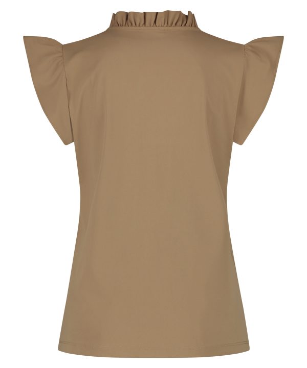 Lady Day - Top Julia - Camel | Travel fabric