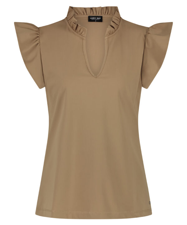 Lady Day - Top Julia - Camel | Travelstof