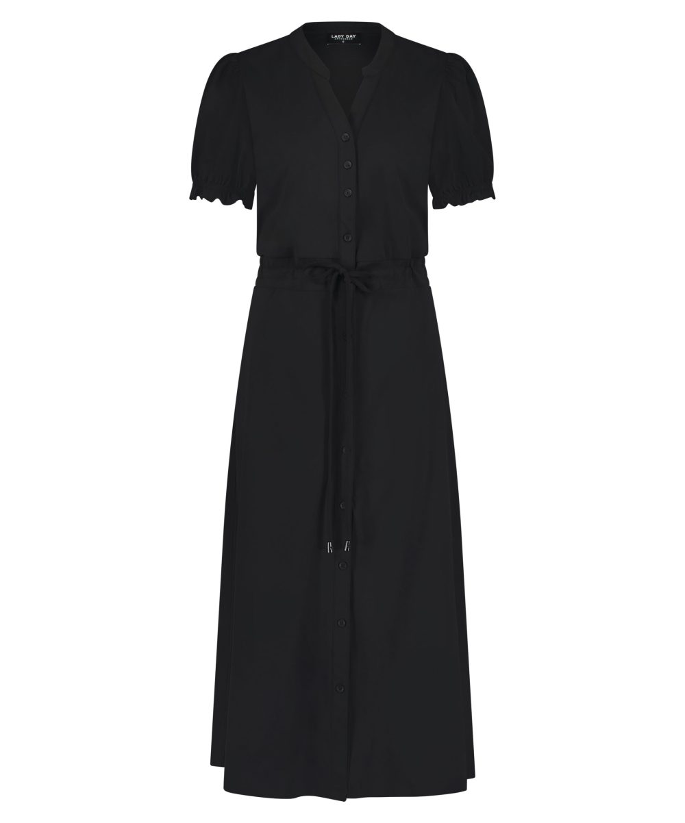 Lady Day - Dress Kiki - Black - Travelstof