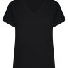 Lady Day | Nova Top - Black - Travel fabric - Tomorrow at home - Women's clothing - Black