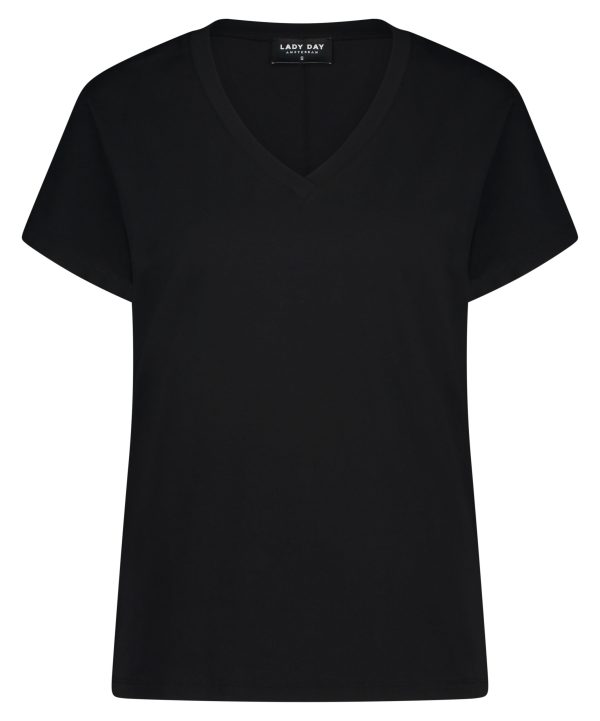 Lady Day | Nova Top - Black - Travel fabric - Tomorrow at home - Women's clothing - Black