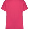 Lady Day | Nova Top - Pink Ruby - Travelstof - Morgen in huis - Roze - Dameskleding