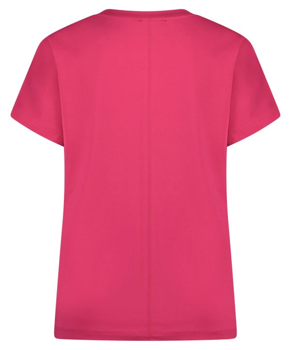 Lady Day | Nova Top - Pink Ruby - Travel fabric - Tomorrow at home - Pink - Women's clothing