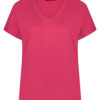 Lady Day | Nova Top - Pink Ruby - Travel fabric - Tomorrow at home - Pink - Women's clothing