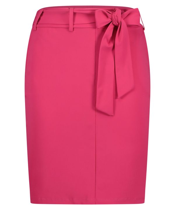 Lady Day | Norah - Pink Ruby - Travelstof - Morgen in huis - Roze - Rok - Skirt - Dameskleding