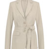Lady Day - Blazer Lois - Sand - Travel fabric | Tomorrow at home - Women's Clothing