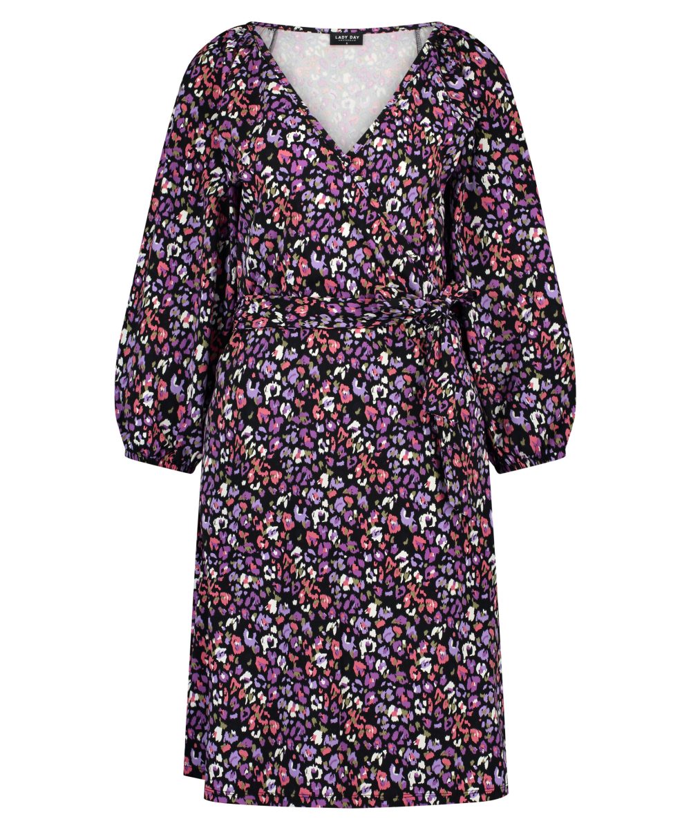 Lady Day - Dress Lola - Flower leopard print | Morgen in huis