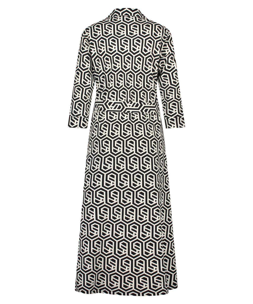 Lady Day - Dress Daphny - Cosmic print black | Morgen in huis