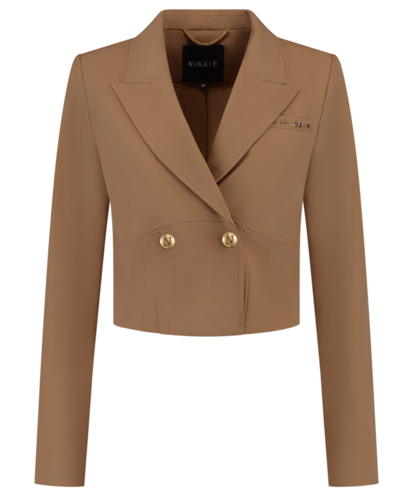 NIKKIE - Domenica Blazer - Oaked Wood - Morgen in huis