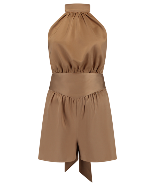 NIKKIE - Damascus Playsuit - Oaked Wood