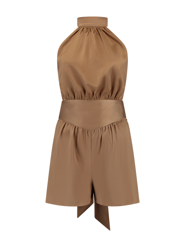 NIKKIE - Damascus Playsuit - Oaked Wood