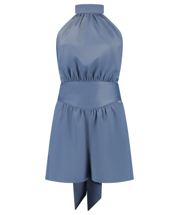 NIKKIE | Damascus Playsuit - Smoked Blue | Morgen in huis