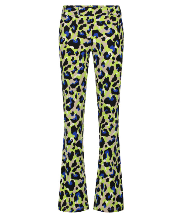 Lady Day - Poppy Flared - Leopard Limoncello - Morgen in huis - Broek