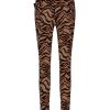 Lady Day - Tokyo Trouser 7/8 - Zebra Sunrise travelstof