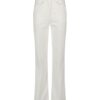 Zip73 | Trousers Straight Leg - Off-White | Chic Women's Trousers