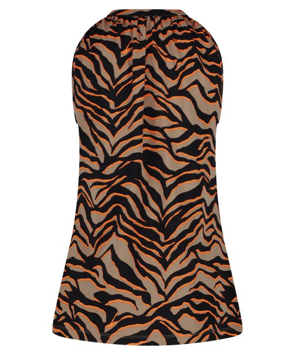 Lady Day | Top Harper - Zebra Sunrise | Travel fabric