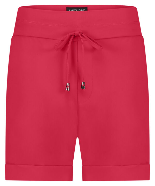 Lady Day - Penelope Trouser - Red Travelstof