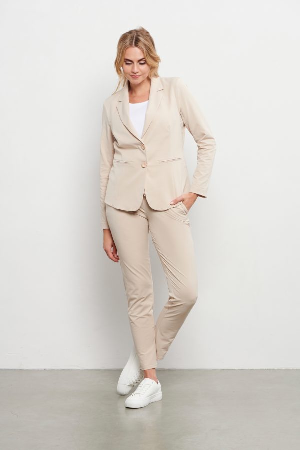 &Co Woman | Phileine Travel - Sand Blazer for Ladies Clothing Travel fabric