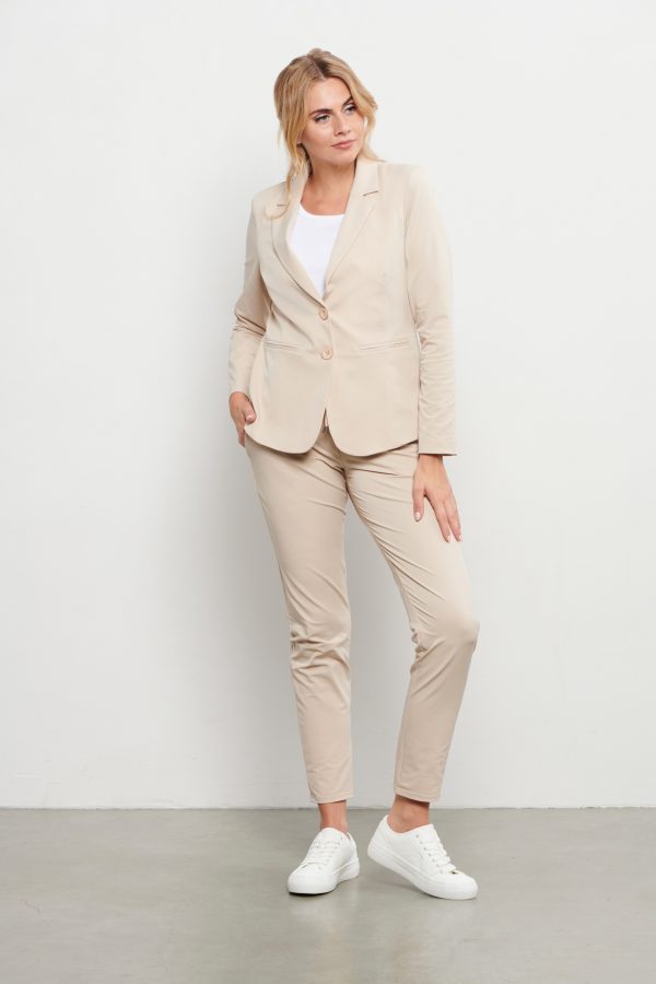 &Co Woman | Phileine Travel - Sand Blazer for Ladies Clothing Travel fabric