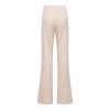 &Co Woman - Penelope Flared - Sand Travelstof Broek Andco Woman Dameskleding Sand / Creme kleur