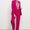 &Co Woman - Chrissy Comfort - Raspberry Travelstof Kleding Dames Broek Roze