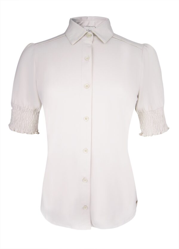 Aime - Filou Blouse - Bone - Travelstof | Morgen in huis