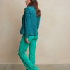 Aime Balance | Lara Pants - Lucky Green | Morgen in huis