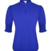 Aime - Stacey Top - Cobalt | Travel fabric - Tomorrow at home - Cobalt - Blue - Women's Clothing -. Aime Balance