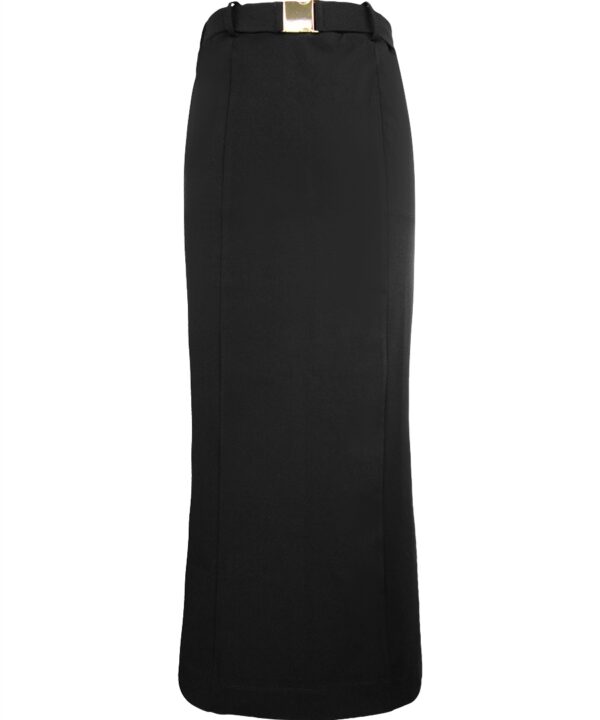 Aime - Sara Skirt - Black | Travelstof - Morgen in huis - Dameskleding - Rok - Zwart - Aime Balance