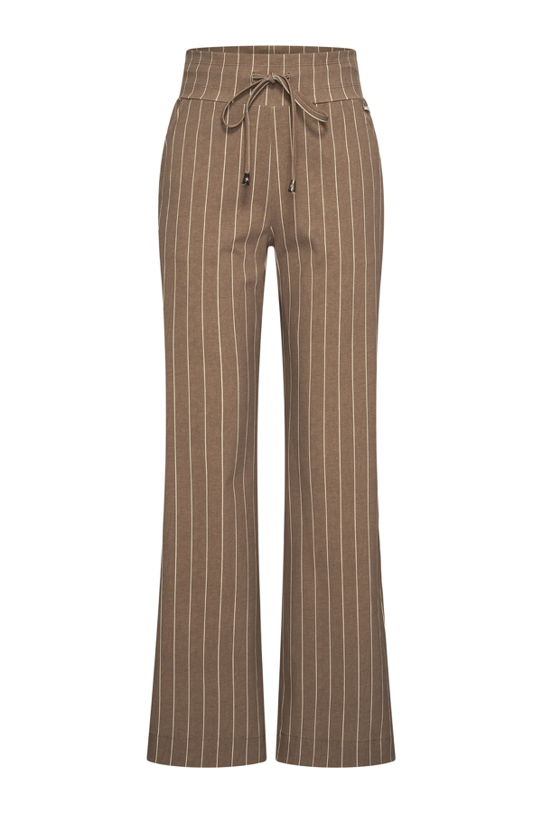 Mi Piace - Trousers Classic Stripe Print - Falcon | Morgen in huis!