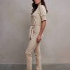 Aime Balance - Ezie Pants - Sand - Travelstof | Morgen in huis - Dameskleding - Aime Balance