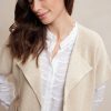 Aime | Jade Vest - Sand - Travelstof - Morgen in huis - Dameskleding - Aime Balance