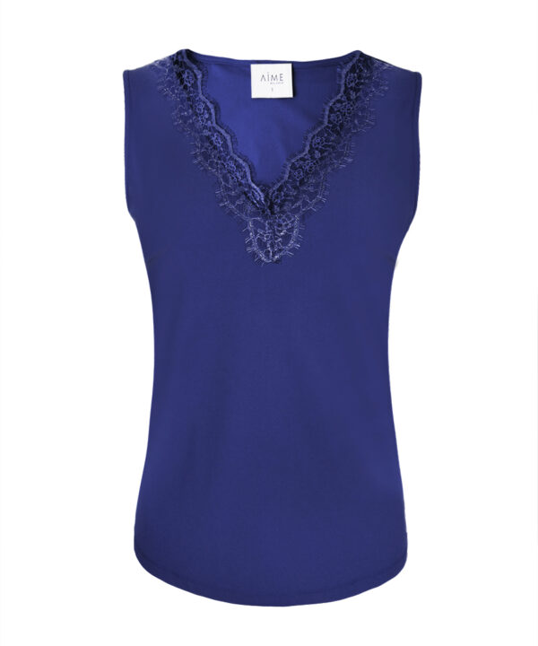 Aime Balance | Lauren Top - Dark Blue | Morgen in huis