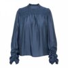 &Co Woman - Missy Blouse - Denim | Tomorrow at Home - Blue - Women's Clothing