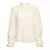 &Co Woman | Missy Blouse - Biscuit Damesblouse Viscose Andco kleding Creme