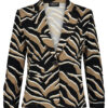 Lady Day - Blazer Bali - Zebra Camel travelstof